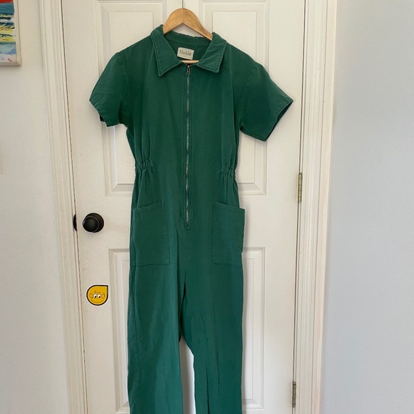 Noble Utility Jumpsuit in Juniper Green + $68 Store Credit - Picture 4 of 8